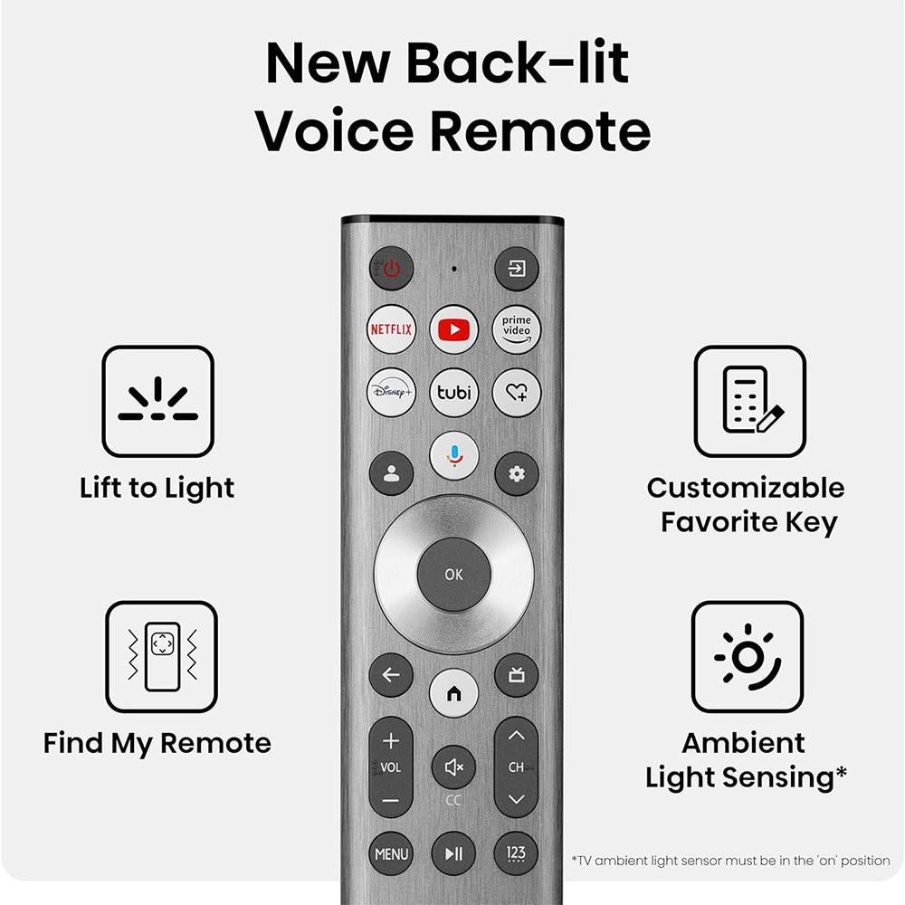 Hisense 85" U6 Series Mini-LED ULED 4K Smart Google TV - Refurbished