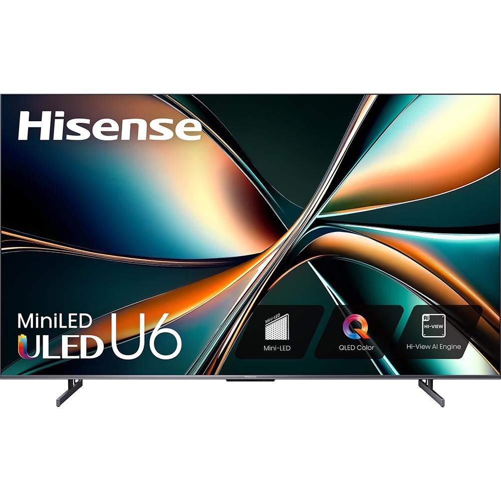 Hisense 85" U6 Series Mini-LED ULED 4K Smart Google TV - Refurbished