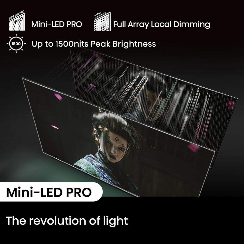 Hisense 65" U7 Series Mini-LED QLED 4K Smart Google TV - Refurbished