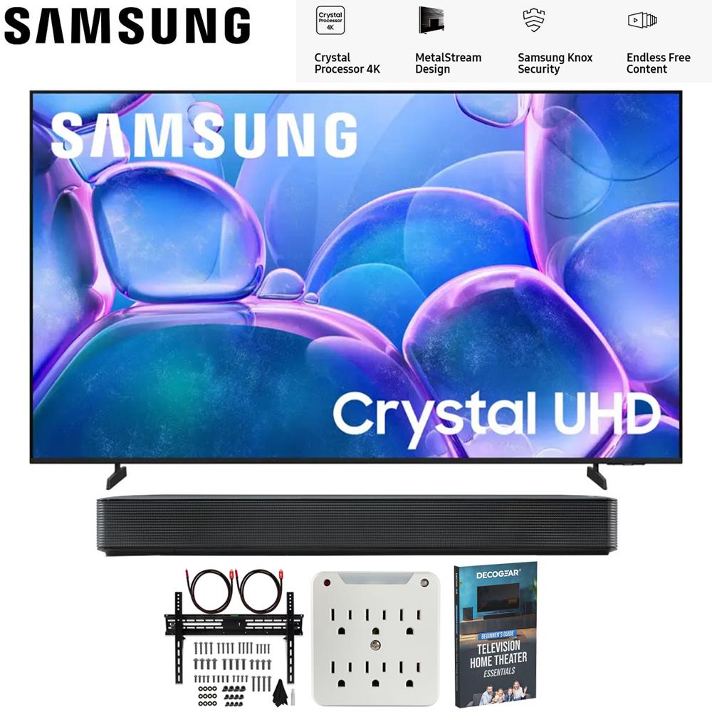 Samsung 70 inch U7900 Series UHD 4K Smart Tizen TV 2025 with LG Soundbar Bundle