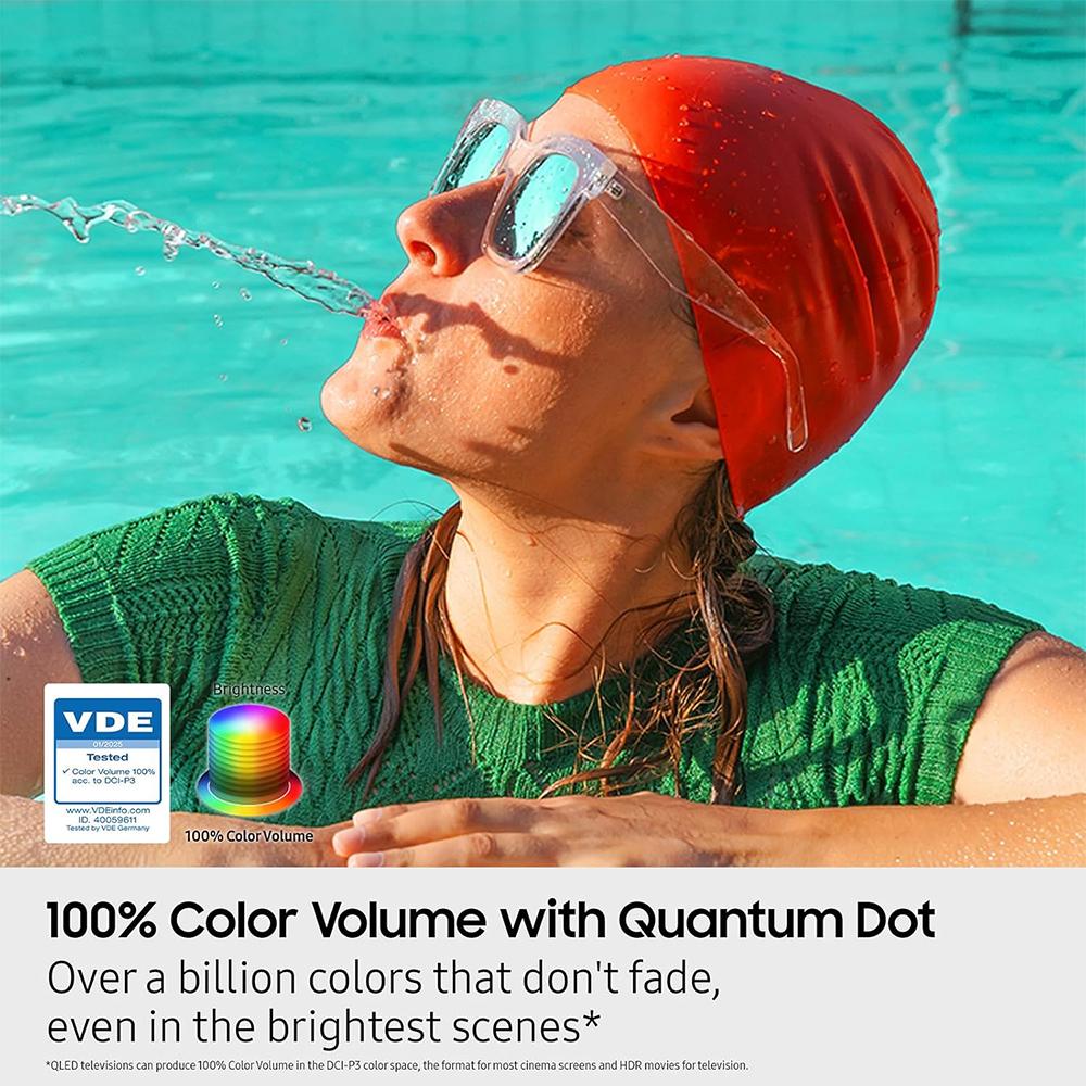 Samsung 85" Q6F QLED 4K UHD AI Smart Tizen TV (2025) w/ SKM1 Soundbar Bundle