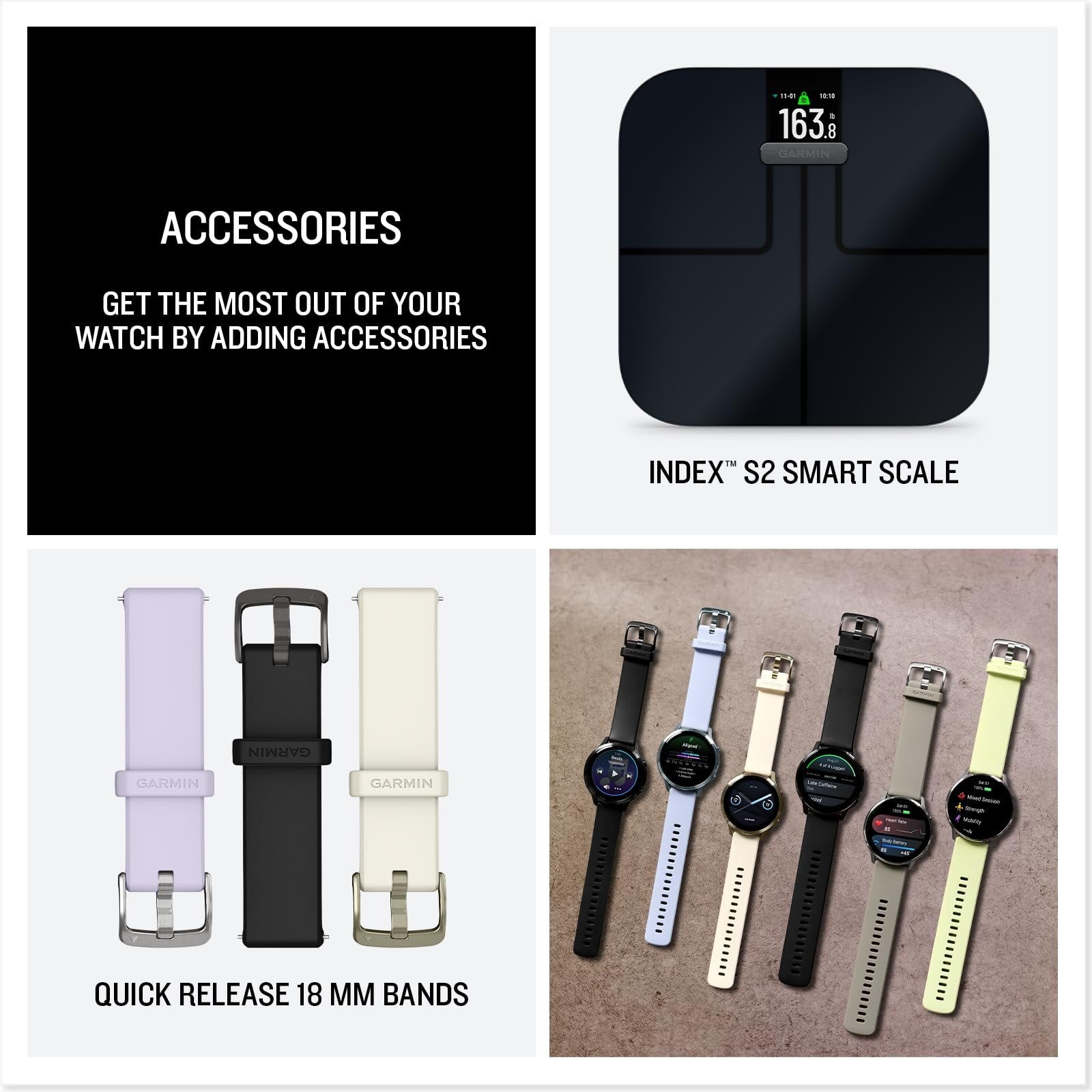 Garmin Venu 4 41mm GPS Smartwatch Lunar Gold Bundle + Dock Dust Covers Screen Guards