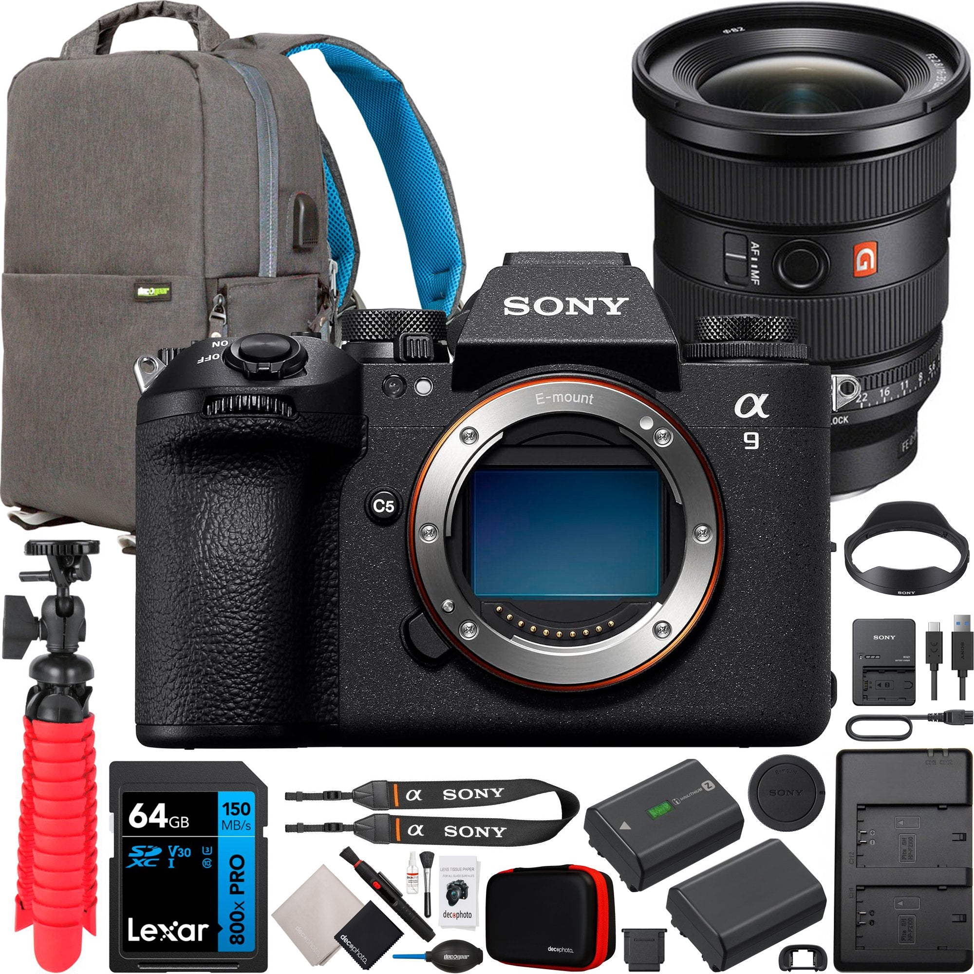 Sony Alpha 9 III Full Frame Mirrorless Camera + 16-35mm F2.8 GM II Lens Bundle