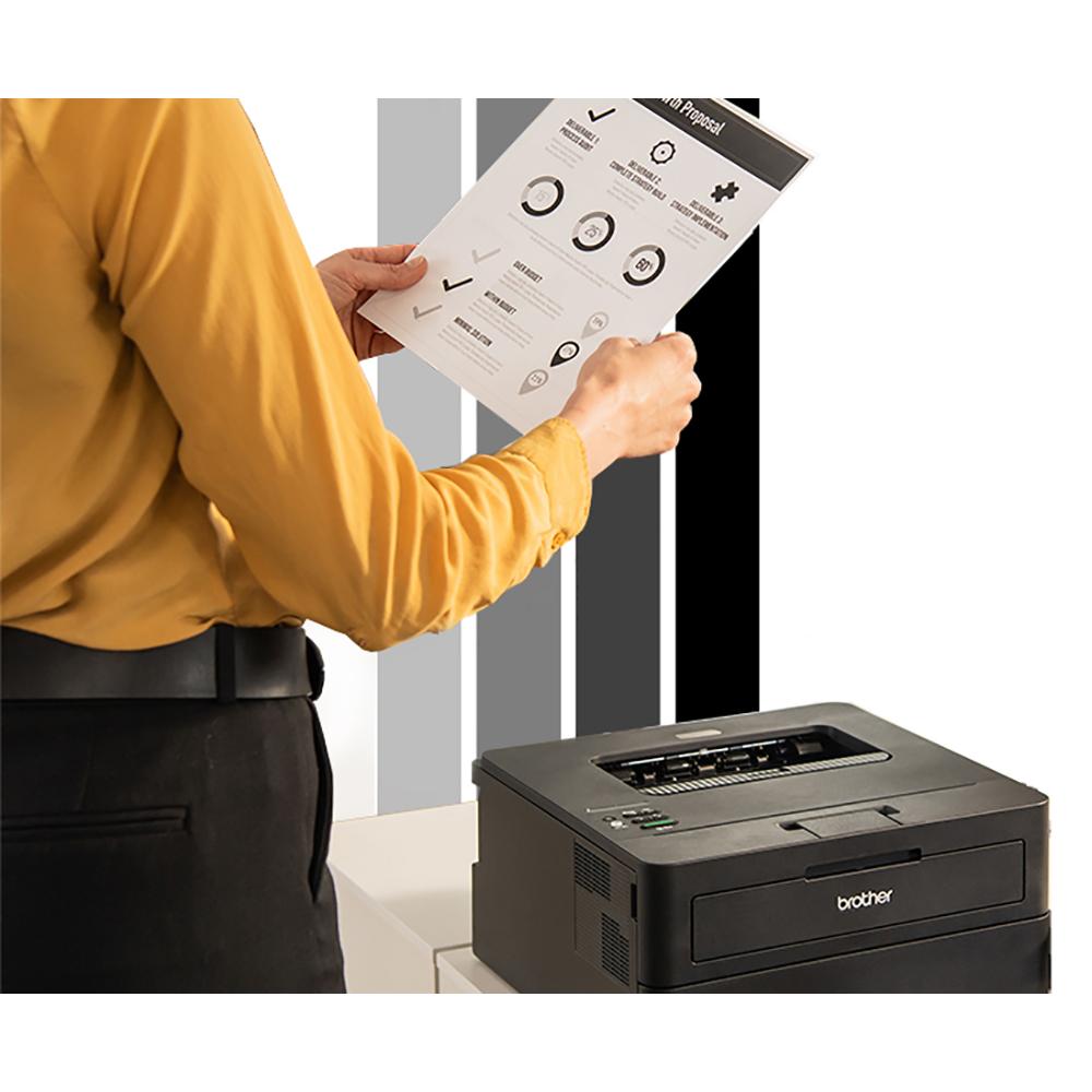 Brother SOHO Laser Printer with High-Yield Toner Black Twin Pack