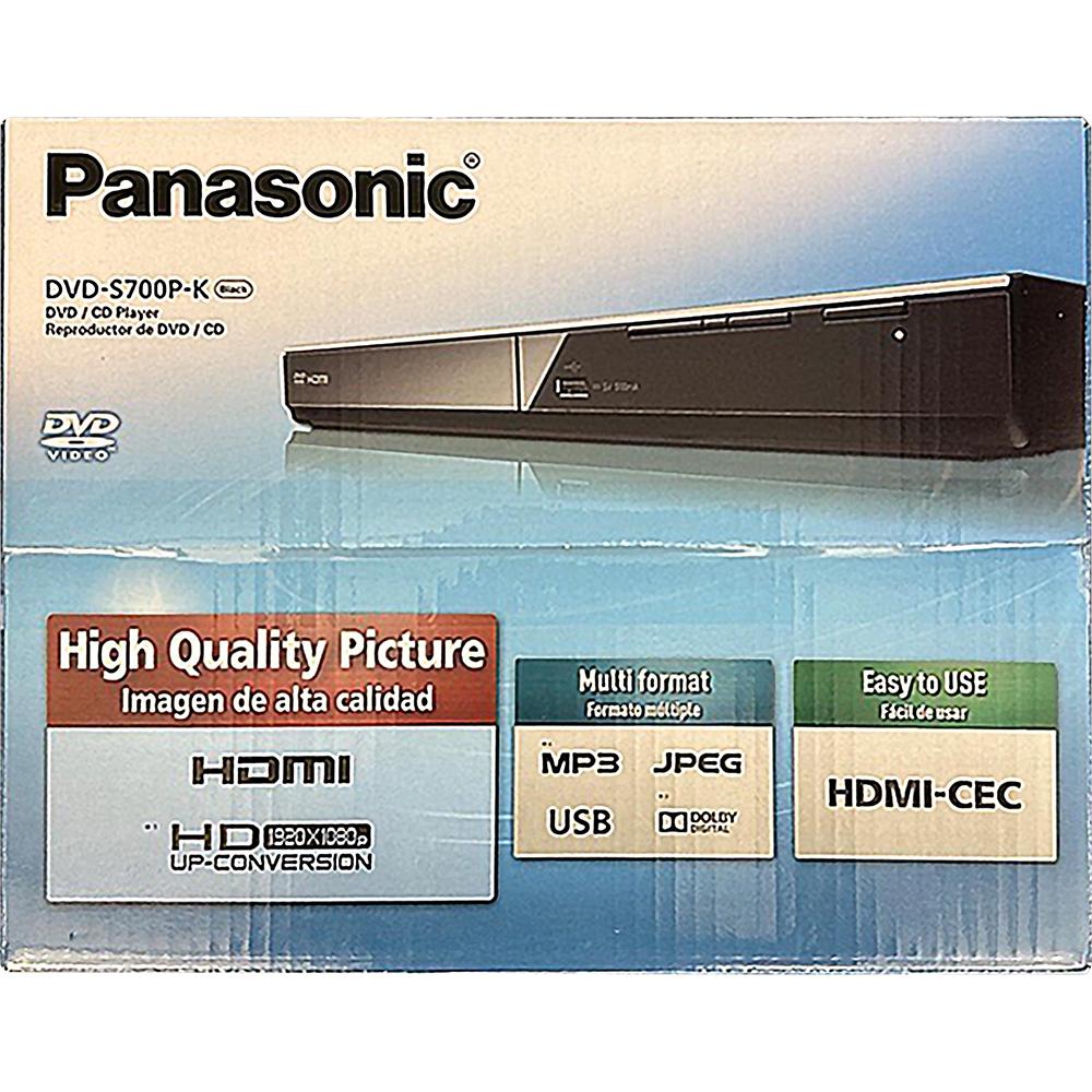 Panasonic 1080p UpConvert DVD Player - Refurbished