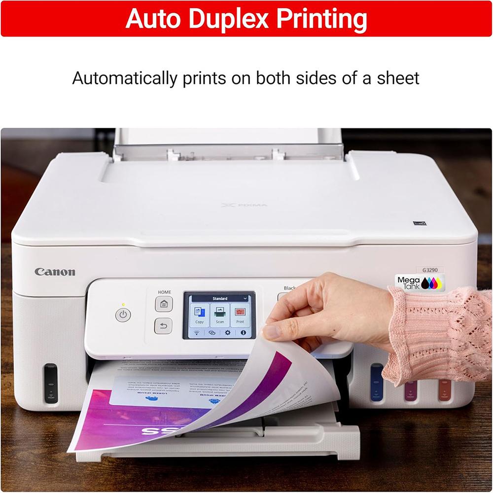 Canon PIXMA G3290 Wireless MegaTank All-In-One Inkjet Printer, Copy, Scanner Bundle