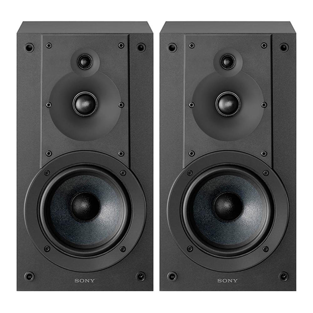 Sony 3-Way 3-Driver Hi-res Bookshelf Speakers (Pair) 2025 w/ 1 YR Warranty Bundle