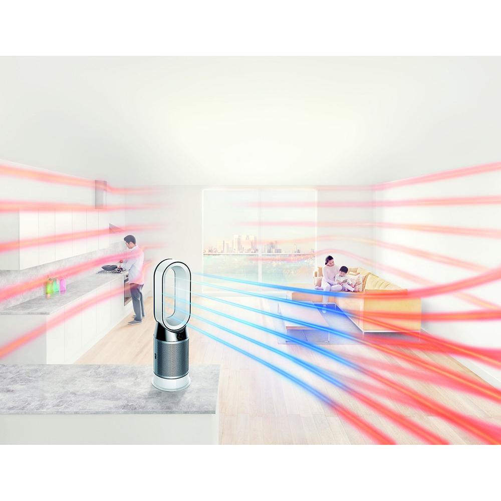 Dyson Pure Hot+Cool HP04 purifying heater + fan White/Silver - Refurbished