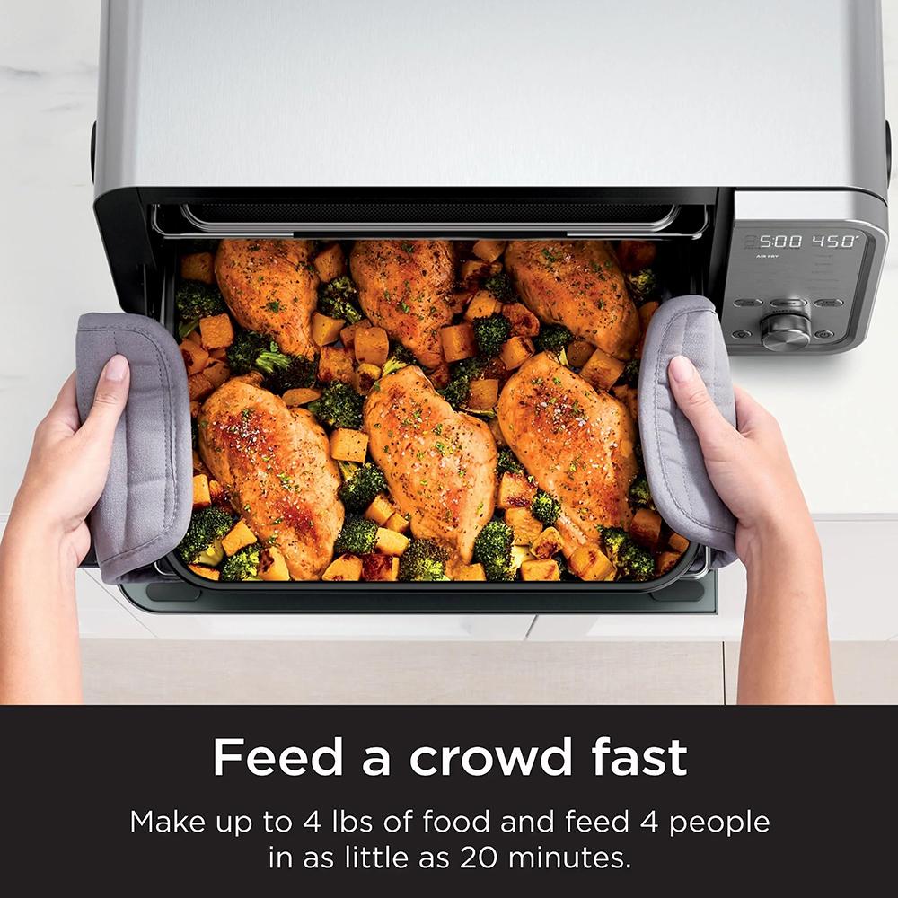 Ninja FT405CO Digital Air Fry Pro Countertop 10-in-1 Oven (Refurbished)