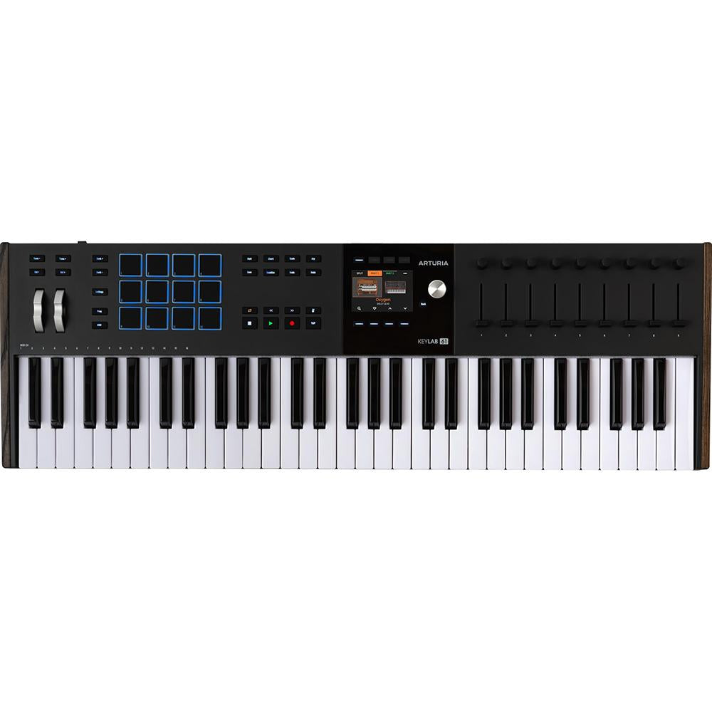 Arturia Mk3 61-Key USB MIDI Controller Keyboard Black with 26 Month Protection