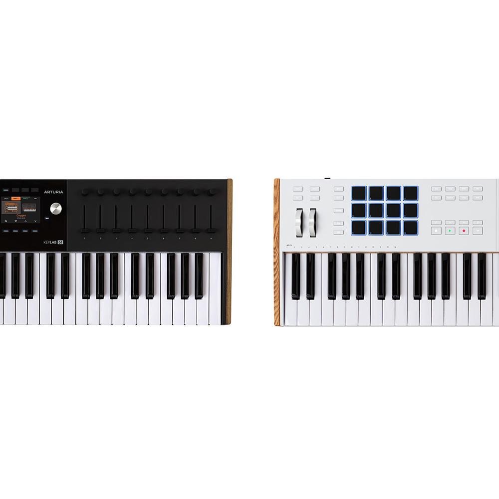 Arturia Mk3 61-Key USB MIDI Controller Keyboard Black with 26 Month Protection