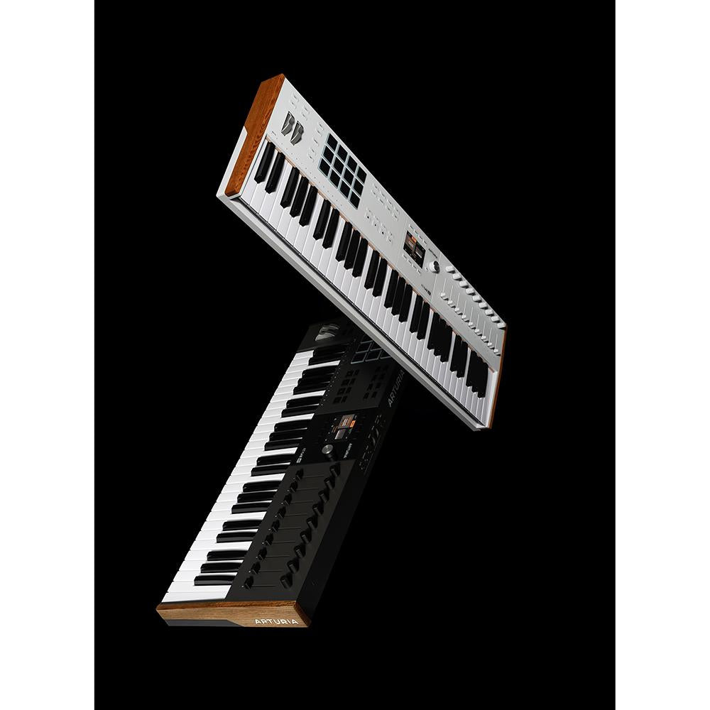 Arturia Mk3 61-Key USB MIDI Controller Keyboard White with 26 Month Protection
