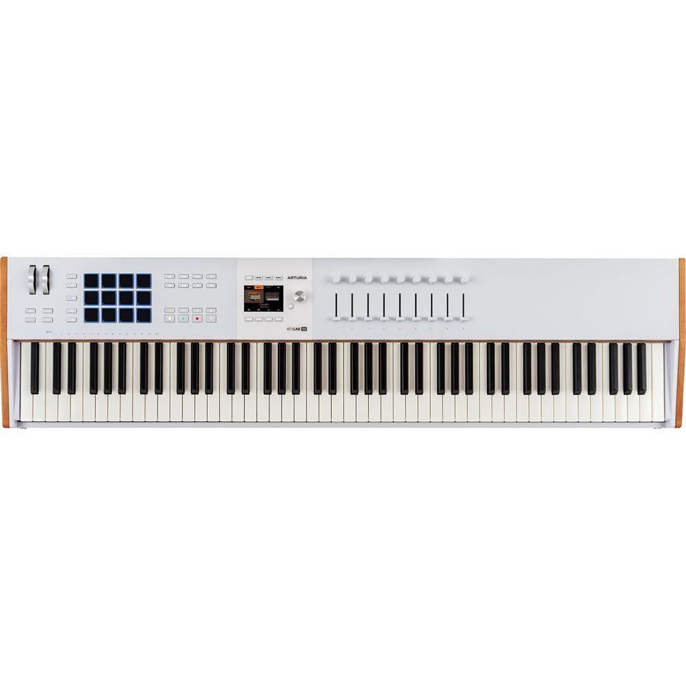Arturia mk3 88-Key MIDI Controller Keyboard White with 26 Month Protection
