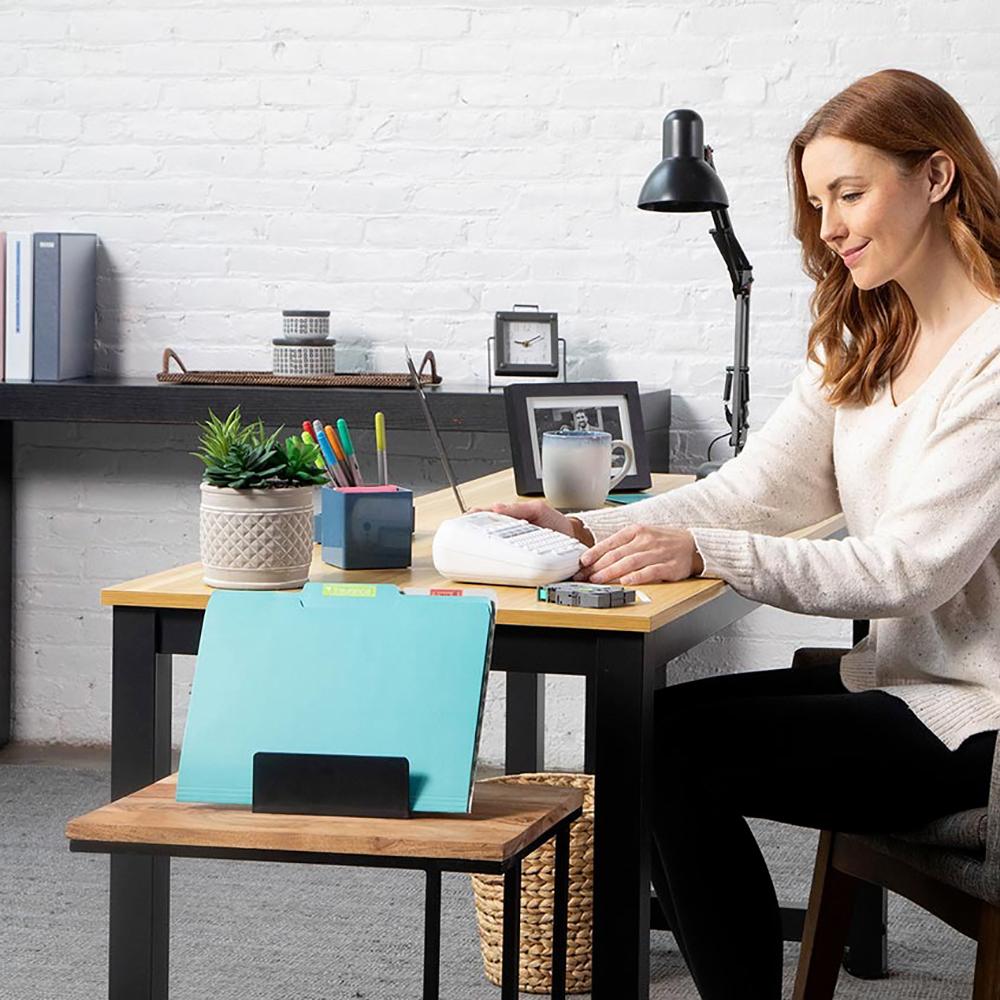 Brother PTD220 Home/Office Everyday Label Maker w/ White Laminated Label Tape