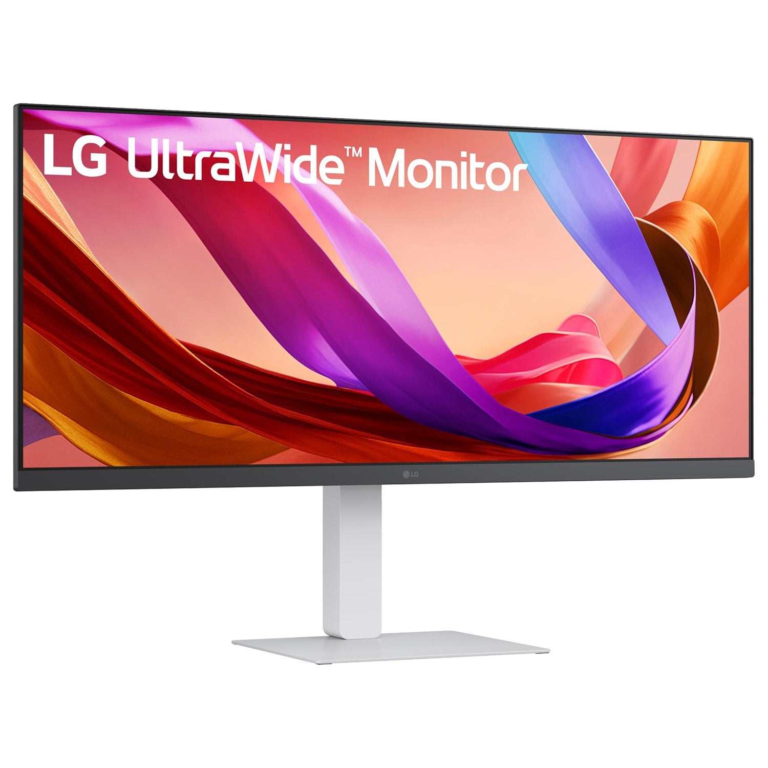 LG UltraWide 34" FHD IPS White Monitor 100Hz USB-C incl Speaker - 34U530A-W