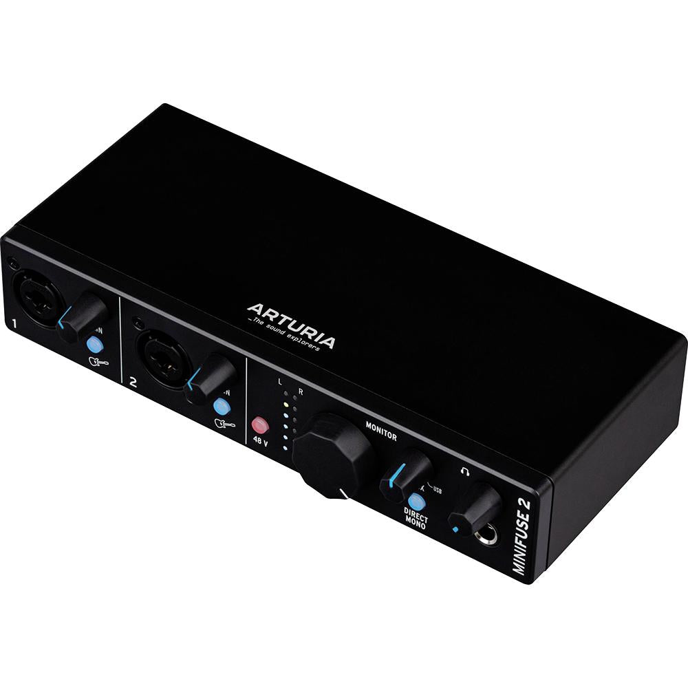 Arturia MiniFuse 2 2x Input USB-C MIDI Audio Interface with 26 Month Protection