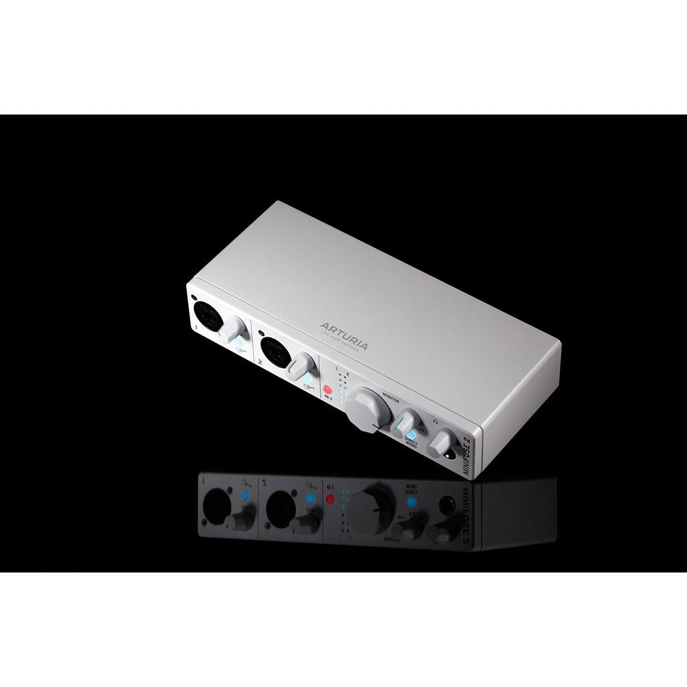 Arturia MiniFuse 2 2x Input USB-C MIDI Audio Interface with 26 Month Protection