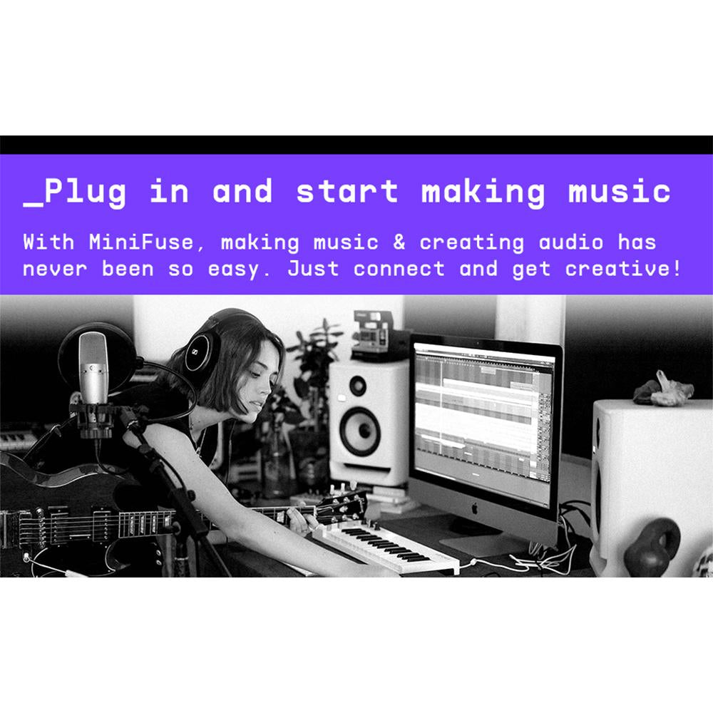 Arturia MiniFuse 2 2x Input USB-C MIDI Audio Interface with 26 Month Protection