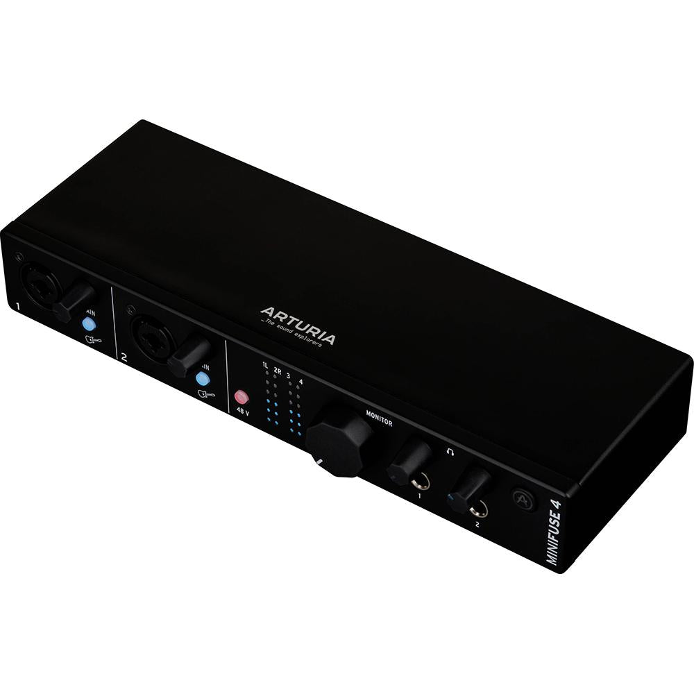 Arturia MiniFuse 4 4x Input USB-C MIDI Audio Interface with 26 Month Protection