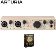 Arturia MiniFuse 2 USB-C Audio Interface Champagne with 26 Month Protection