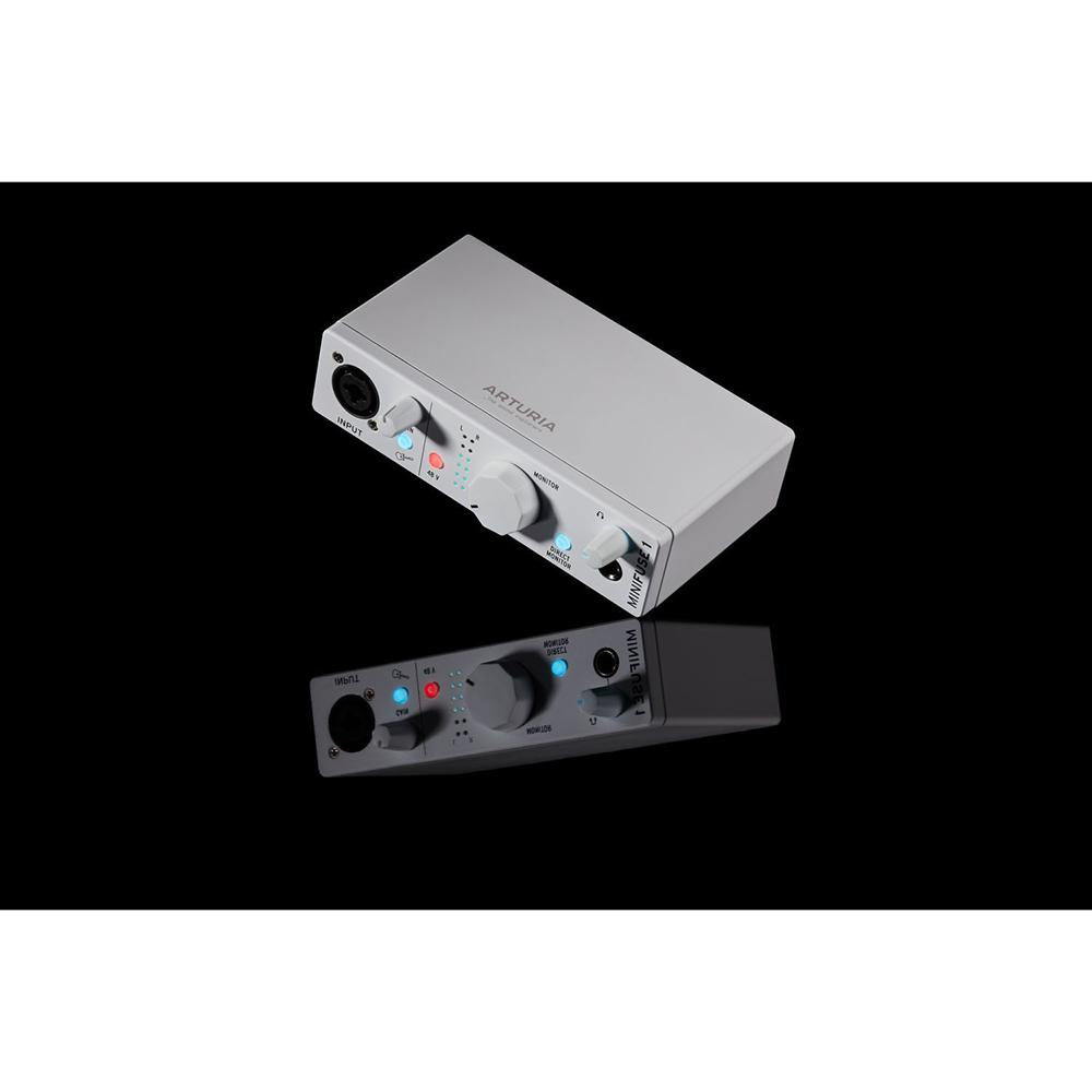 Arturia MiniFuse 1 Single Input USB-C MIDI Audio Interface + 26 Month Protection