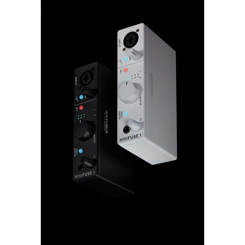 Arturia MiniFuse 1 Single Input USB-C MIDI Audio Interface + 26 Month Protection