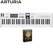 Arturia KeyLab Mk3 61-Key USB MIDI Controller Keyboard White+26 Month Protection