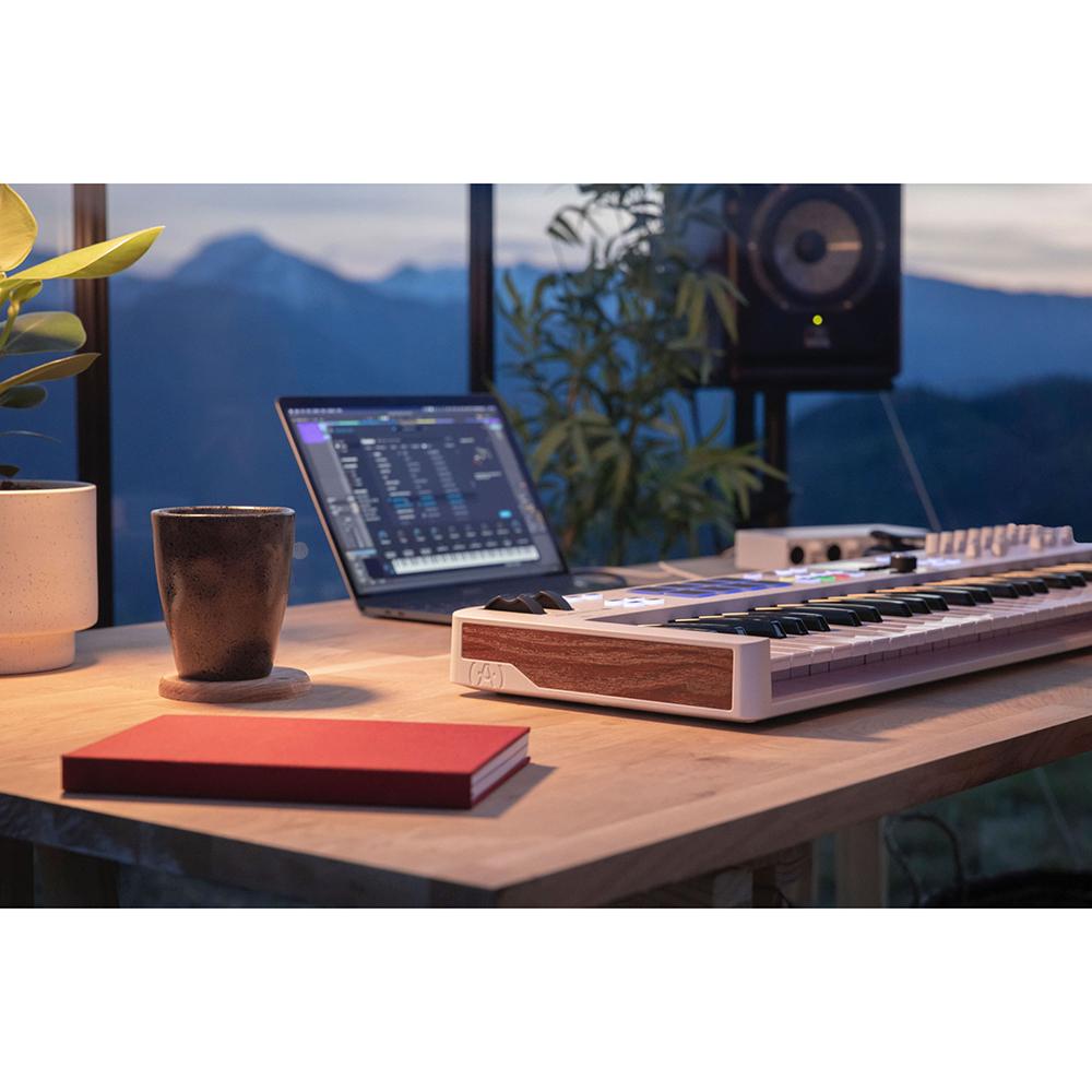 Arturia KeyLab Mk3 61-Key USB MIDI Controller Keyboard White+26 Month Protection