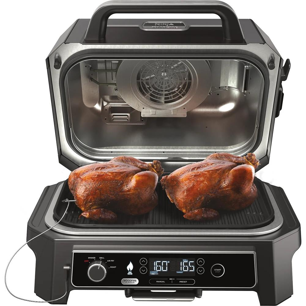 Ninja OG850 Grill & Smoker | Outdoor Woodfire Pro XL
