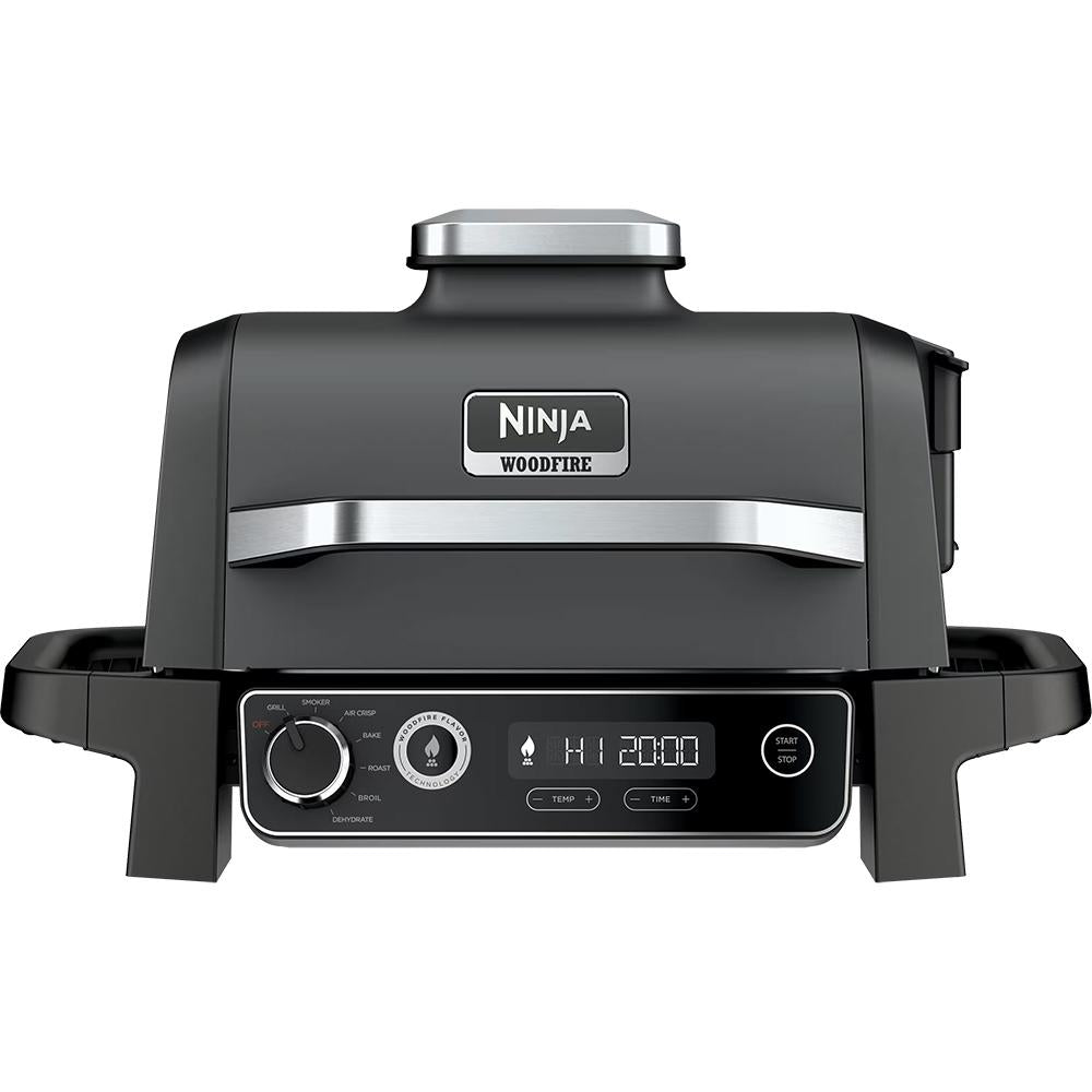 Ninja Woodfire Outdoor Grill and Smoker, Grey (OG701)