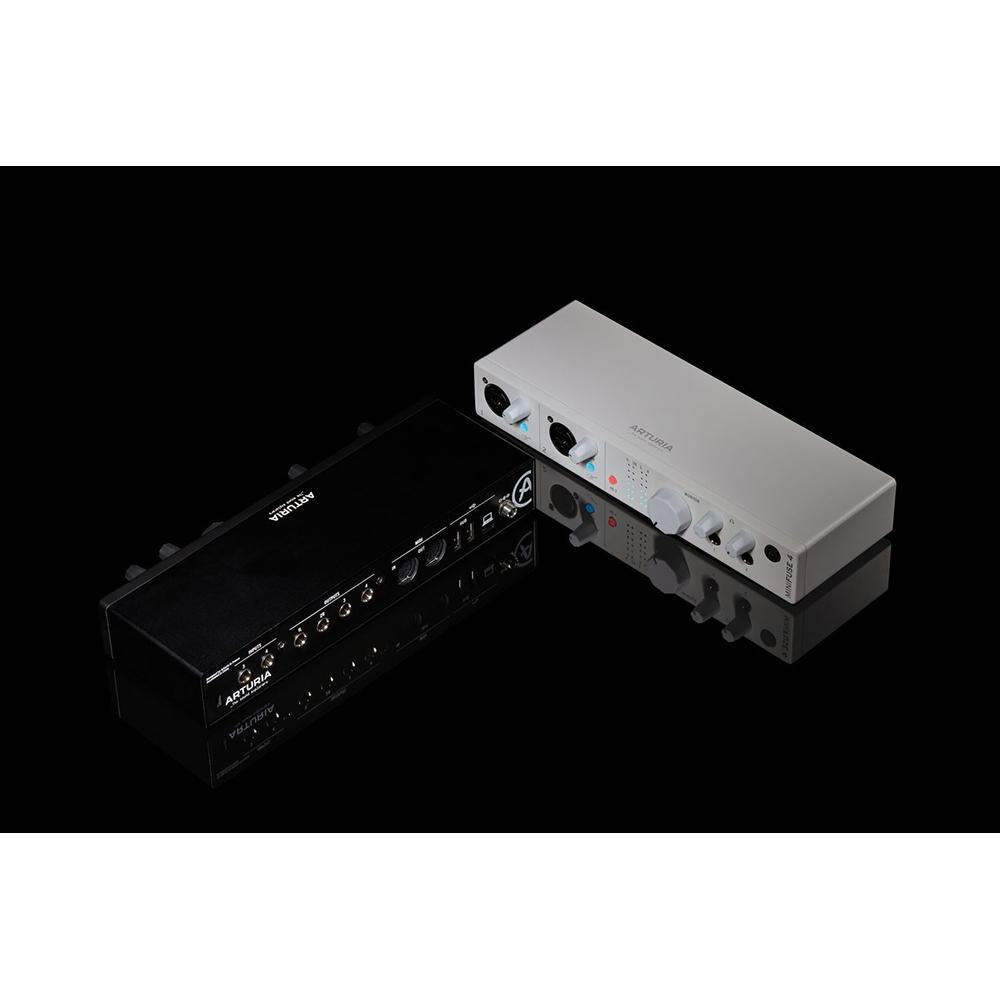 Arturia MiniFuse 4 Portable 4x Input USB-C MIDI Audio Interface, White - Refurbished