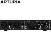 Arturia MiniFuse 2 Portable 2x Input USB-C MIDI Audio Interface Black Renewed