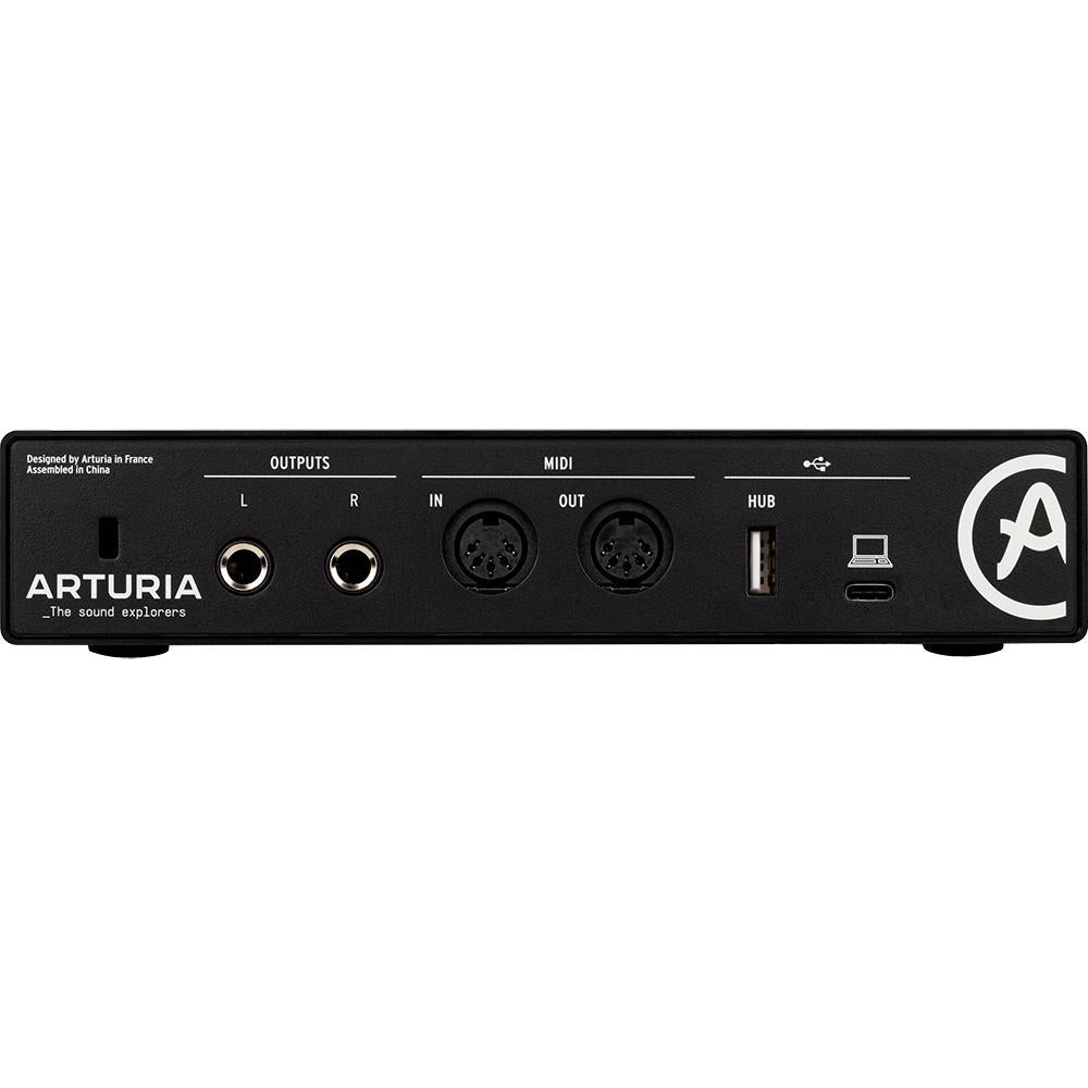 Arturia MiniFuse 2 Portable 2x Input USB-C MIDI Audio Interface Black Renewed