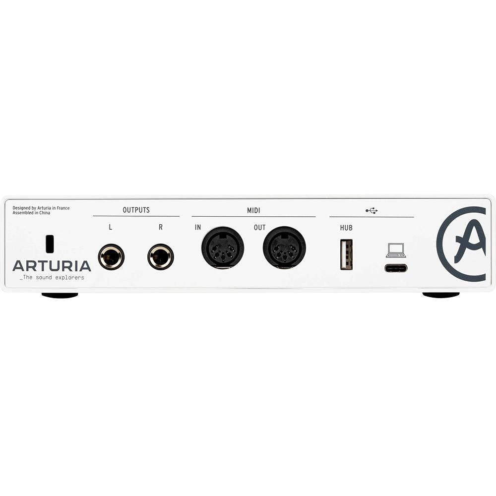 Arturia MiniFuse 2 Portable 2x Input USB-C MIDI Audio Interface White Renewed