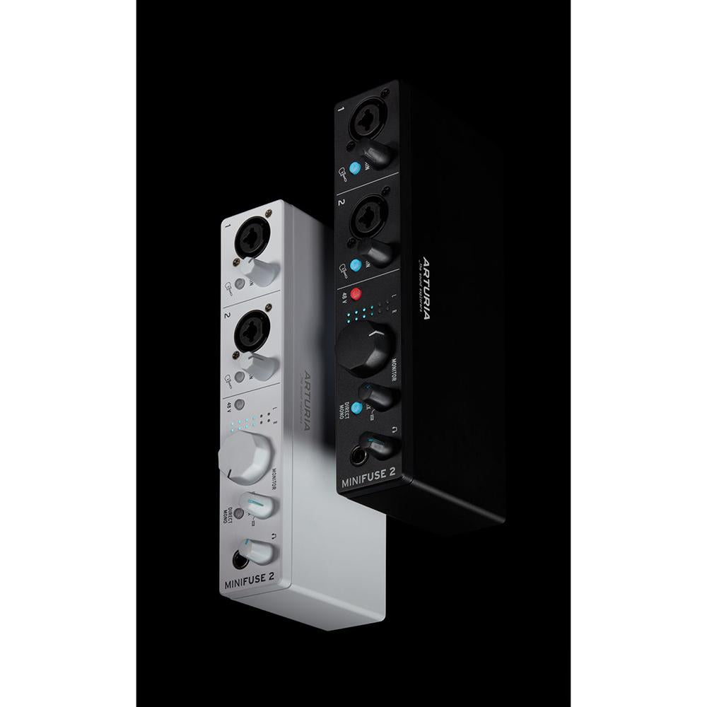 Arturia MiniFuse 2 Portable 2x Input USB-C MIDI Audio Interface White Renewed