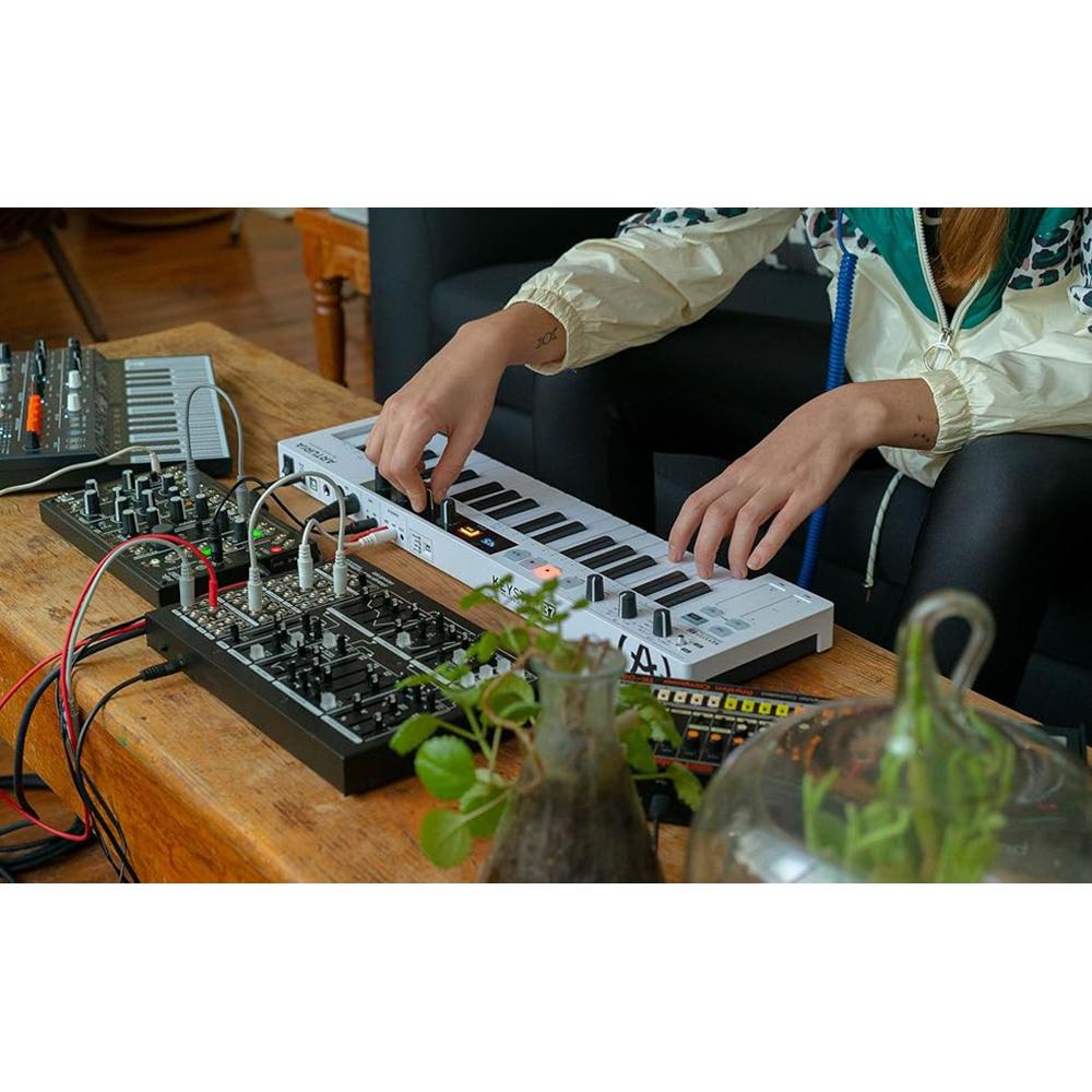 Arturia KeyStep 37-Key MIDI Controller and Sequencer Keyboard White Renewed