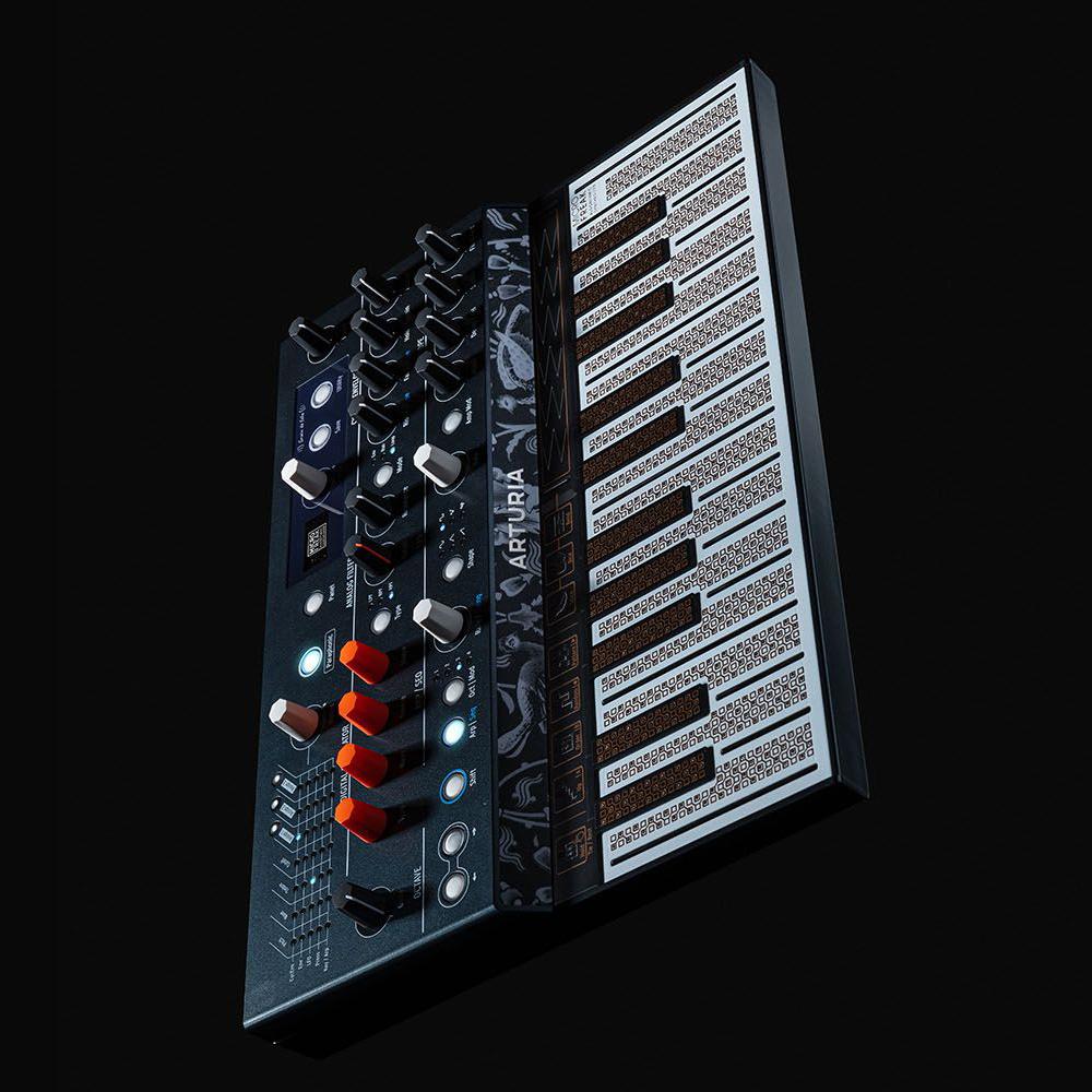 Arturia MicroFreak 25-Key Hybrid Analog-Digital Synthesizer, Black - Refurbished