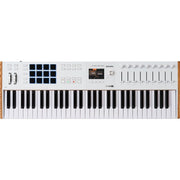 Arturia KeyLab 61 Mk3 61-Key USB MIDI Controller Keyboard, White - Refurbished