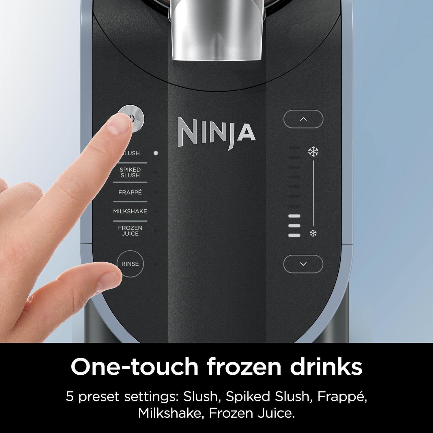 Ninja SLUSHi 88oz. Frozen Drink & Slushie Machine Refurbished + Ninja Slushie Tote Bag