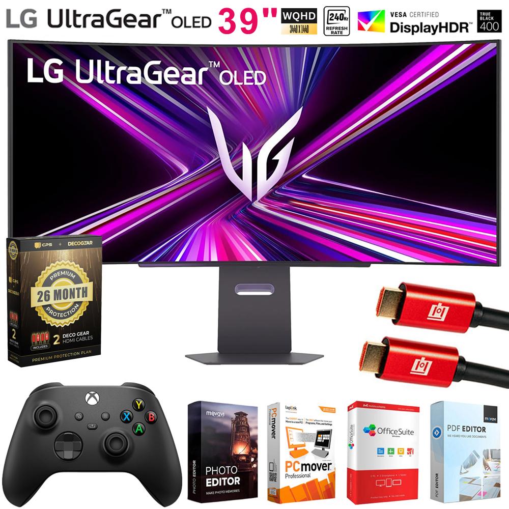 LG 39" UltraGear OLED WQHD Curved Gaming Monitor +Controller +26 Months Protection
