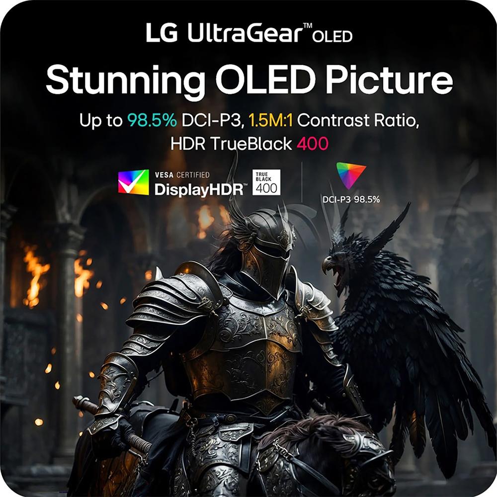 LG 39" UltraGear OLED WQHD Curved Gaming Monitor +Controller +26 Months Protection