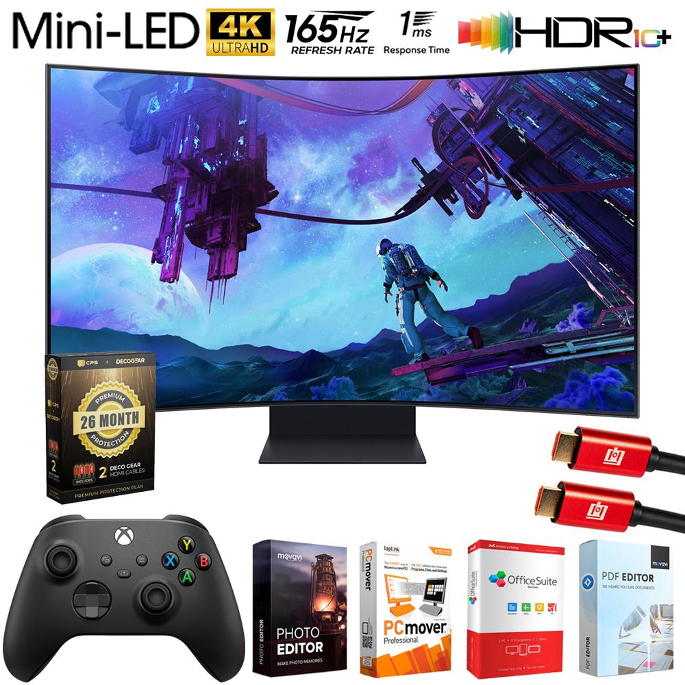 Samsung Odyssey Ark 2 55" 4K Mini-LED Curved Monitor +Controller +26 Months Protection