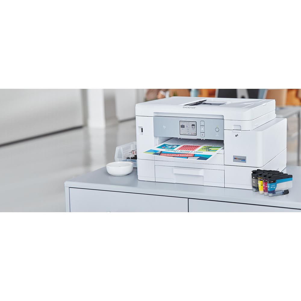 Brother INKvestment All-in-One Color Inkjet Printer + 26 Months Protection Bundle
