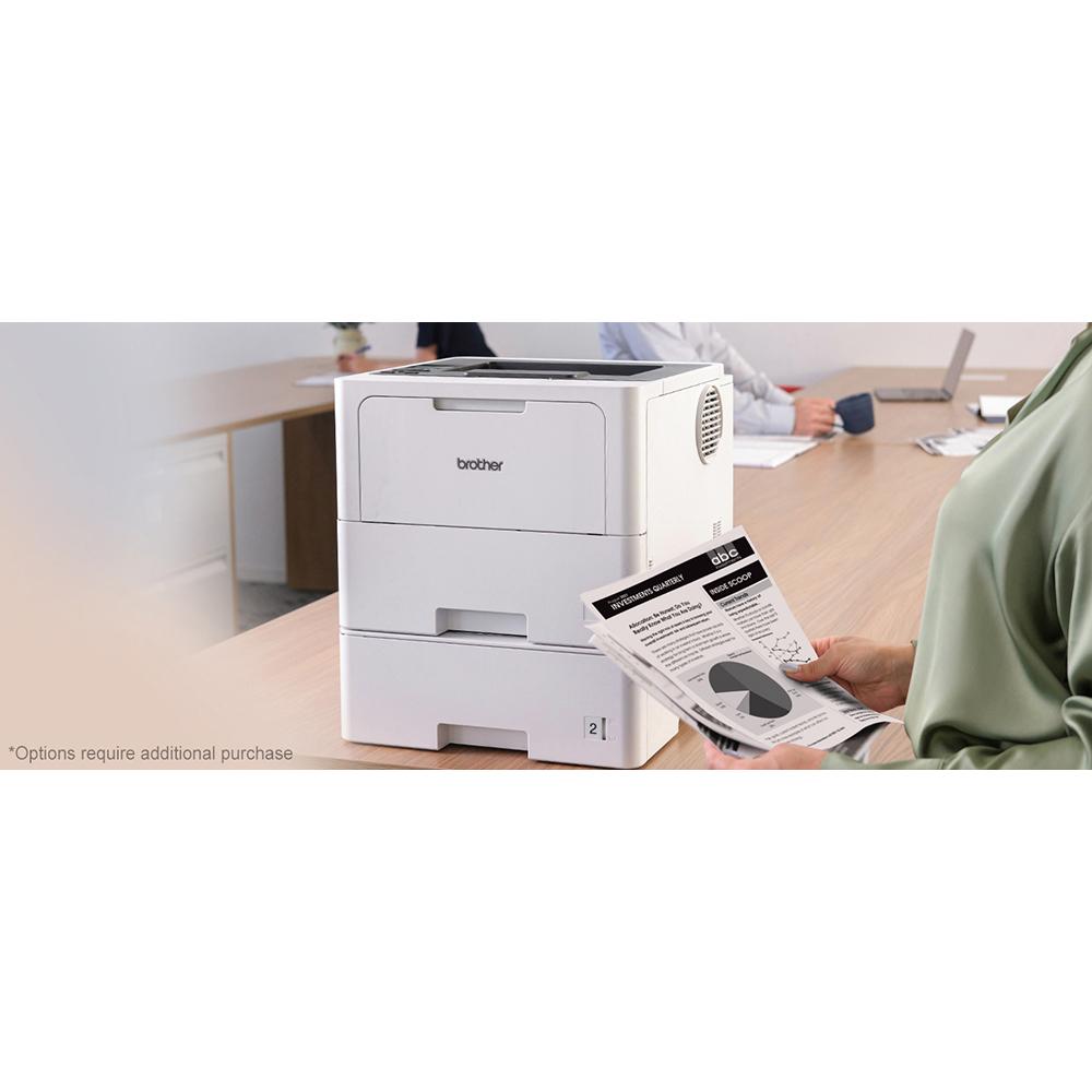 Brother HLL6210DW Business Monochrome Laser Printer +26 Months Protection Bundle