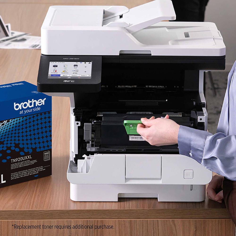 Brother Business Monochrome Laser All-in-One Printer + 26 Months Protection Bundle