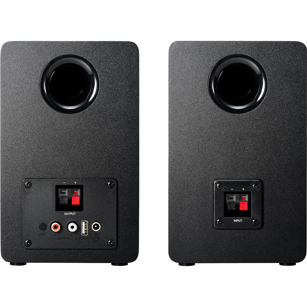 Audio-Technica AT-SP3X Bookshelf Speakers, Black