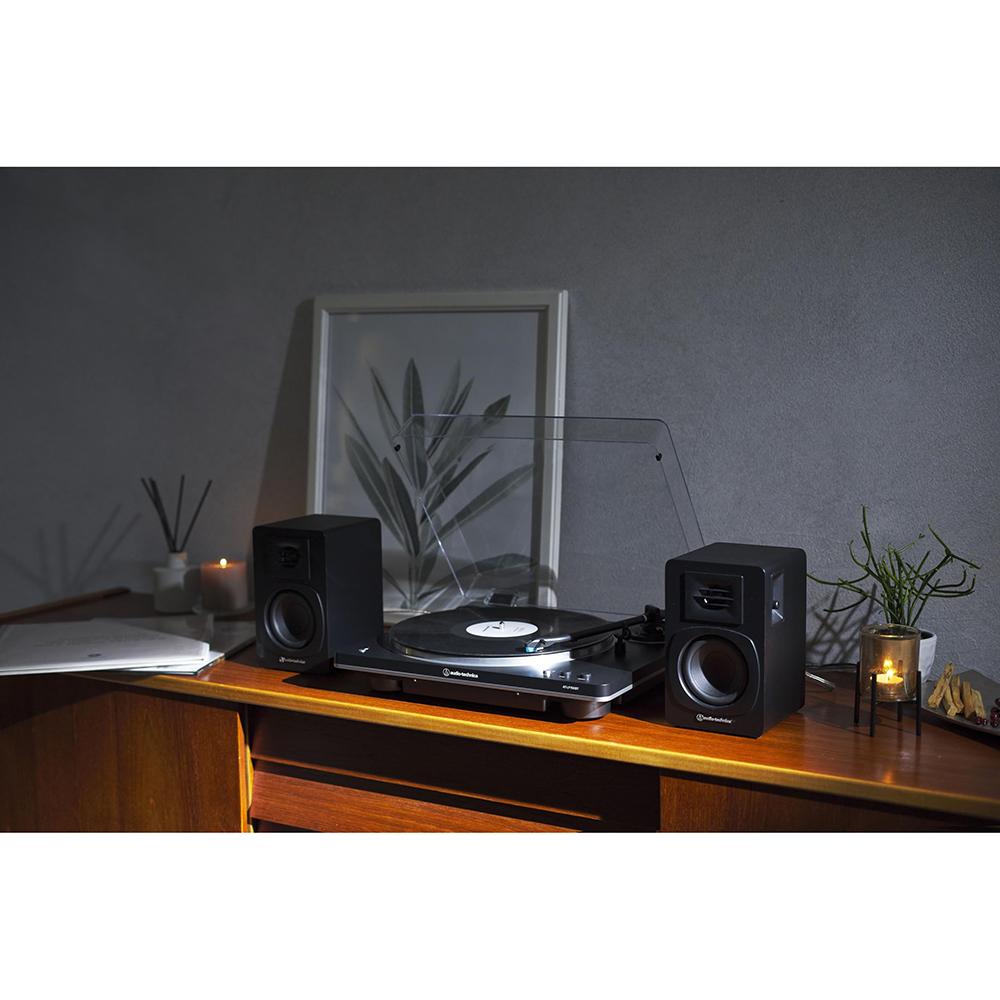 Audio-Technica AT-SP3X Bookshelf Speakers, Black