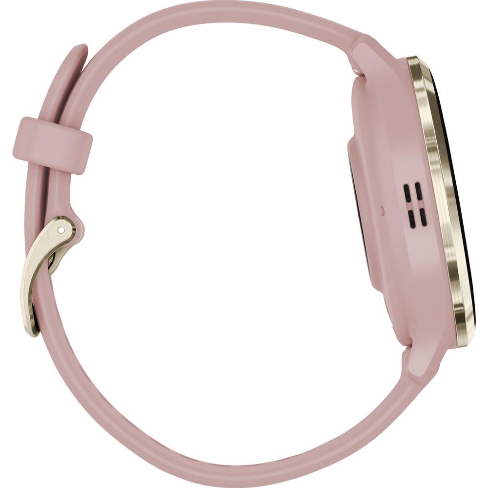 Garmin Venu 3S Fitness GPS Smartwatch Gold Bezel w/ Rose Case (41mm) - Refurbished
