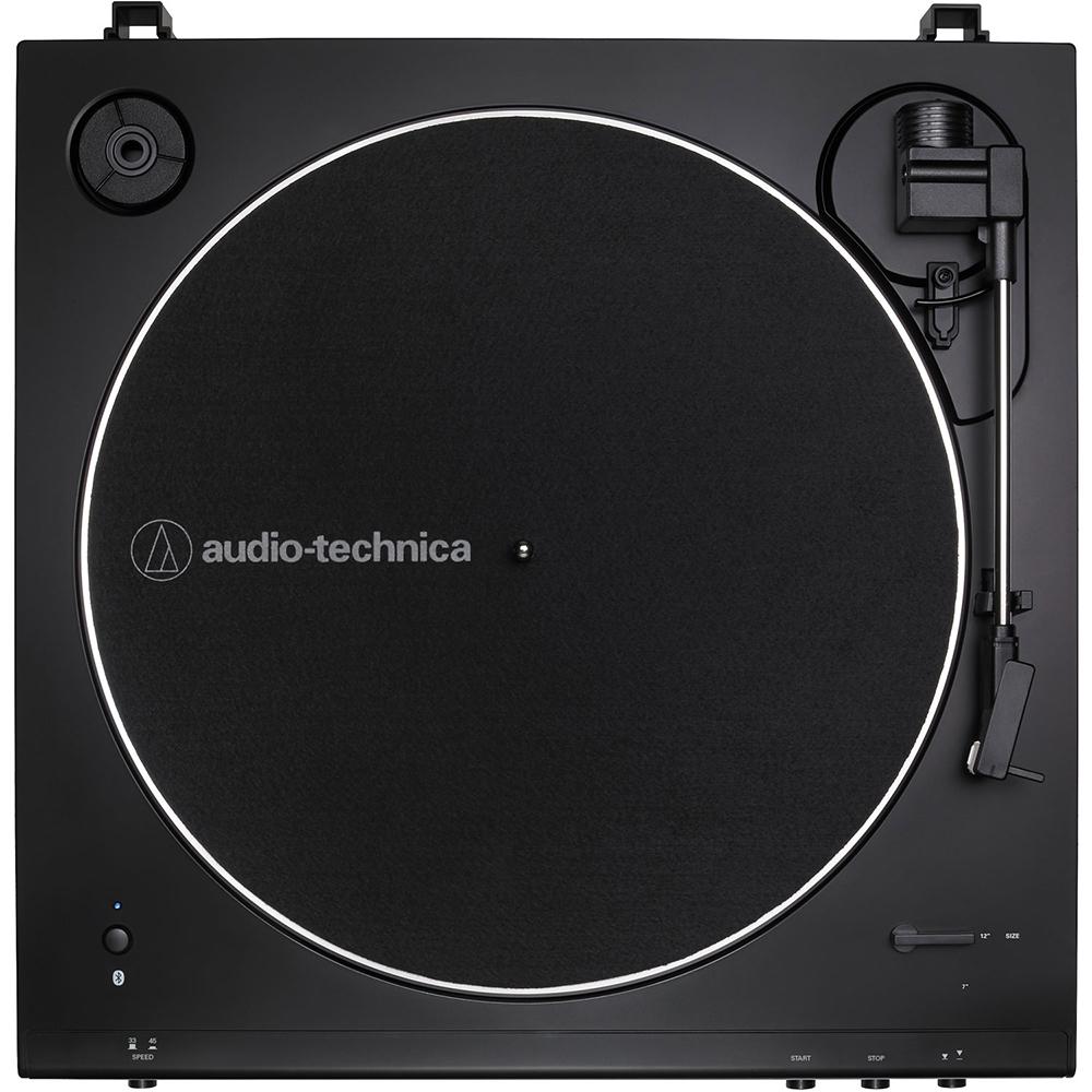 Audio-Technica AT-LP60XBT-BK Bluetooth Turntable + Eris 3.5BT Monitors + 2 YR Warranty Bundle