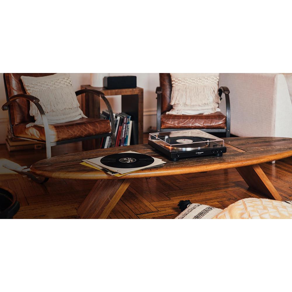 Audio-Technica AT-LP60XBT-USB Turntable Bluetooth, USB + Eris 3.5BT Monitors +2 YR Warranty Kit